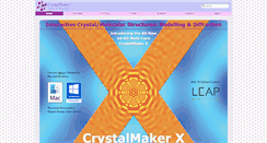 Desktop Screenshot of crystalmaker.com