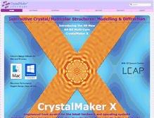 Tablet Screenshot of crystalmaker.com